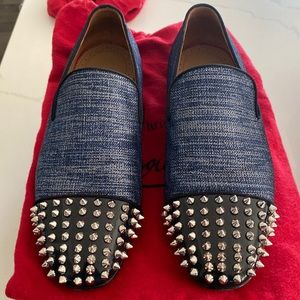 Louboutin flat for men. Great condition. Don’t miss out.